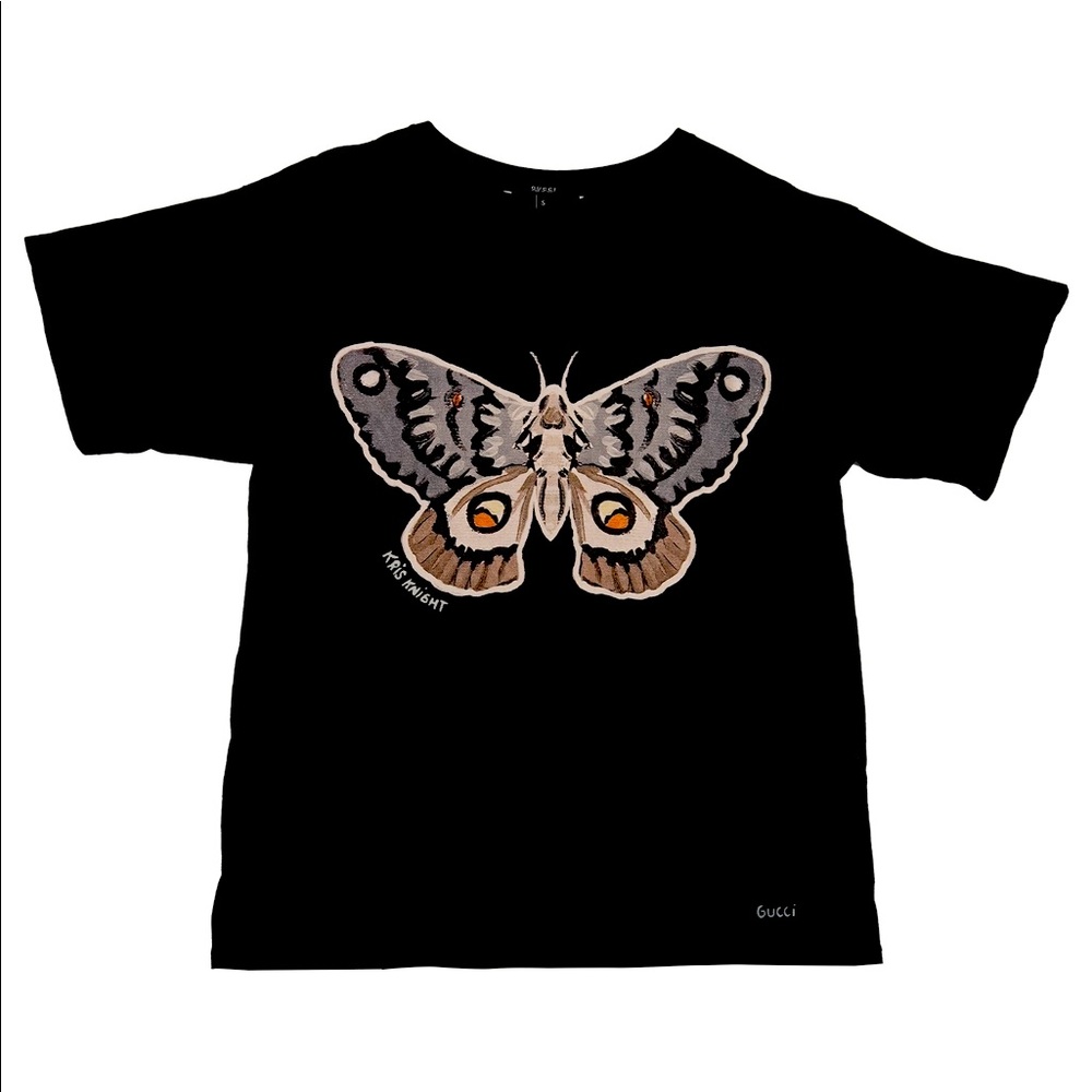 Gucci Kris Knight Moth Butterfly Tshirt L